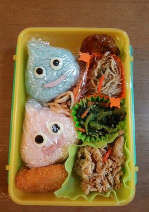 ドラクエ スライム 簡単おにぎり-レシピのメイン写真