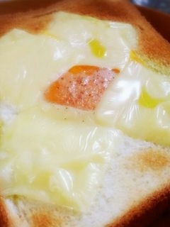 エッグチーズトースト-レシピのメイン写真