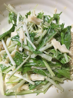 水菜のさっぱりサラダ-レシピのメイン写真