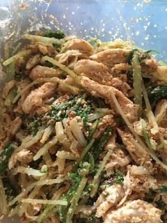 水菜のサラダ-レシピのメイン写真