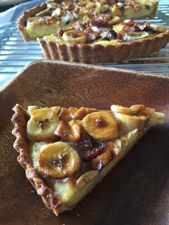 バナナと無花果のタルトさつまいもクリーム-レシピのメイン写真