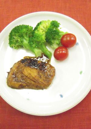 かじきのバルサミコ照り焼き☆宇保セ-レシピのメイン写真