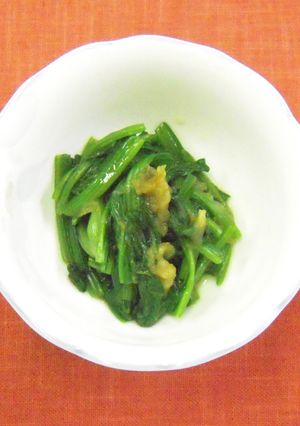 ほうれんそうのおぼろ昆布和え☆宇保セ-レシピのメイン写真