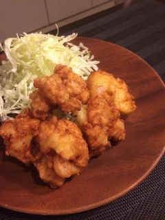海老とはんぺんのぷりぷりフリッター-レシピのメイン写真