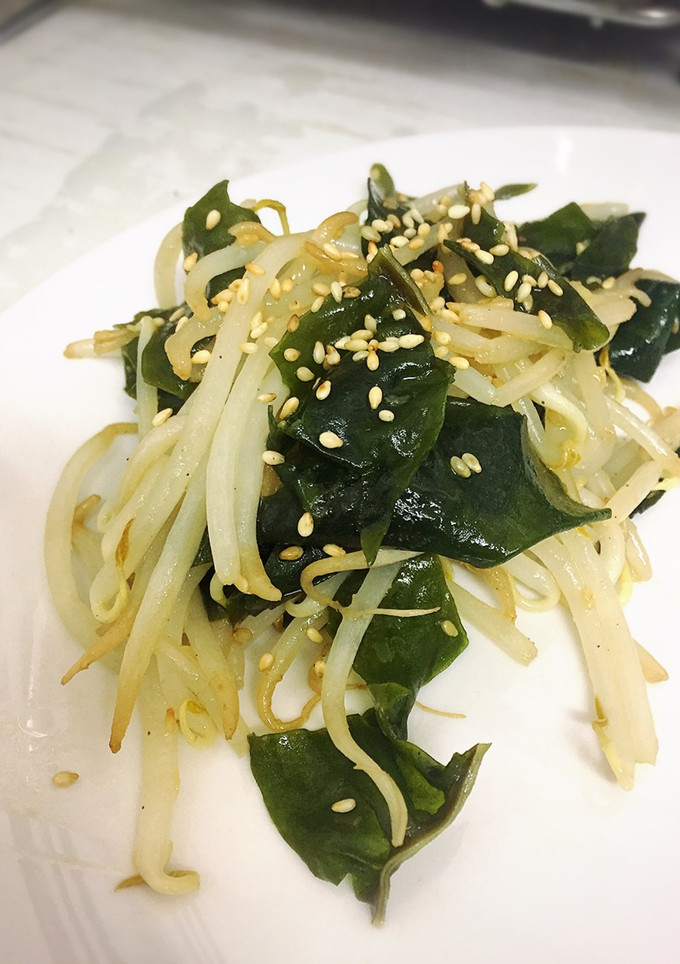 もやしとワカメの中華炒め-レシピのメイン写真
