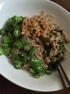そば納豆+アレンジ-レシピのメイン写真