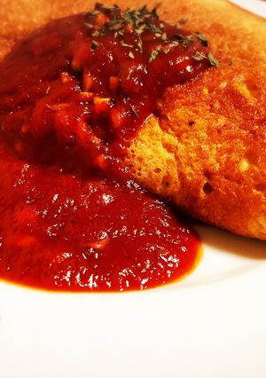 食戟のソーマ♡スフレオムレツ-レシピのメイン写真