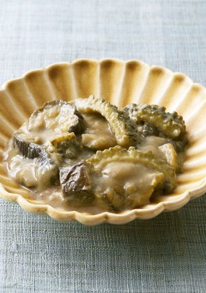 オランダ(なすとゴーヤの味噌炒め煮）-レシピのメイン写真