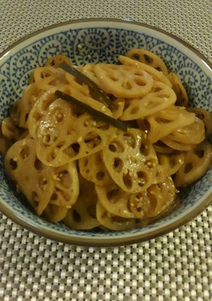 はすのきんぴら-レシピのメイン写真