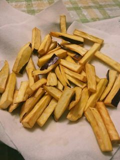 簡単!おいしい!さつま芋の素揚げ-レシピのメイン写真