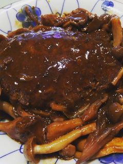 簡単煮込みハンバーグ-レシピのメイン写真