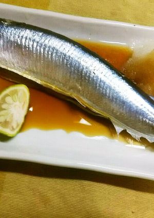 簡単＆煙くならない！旬の秋刀魚DE湯煮♪-レシピのメイン写真