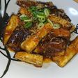 節約つまみ♬酸っぱい♬茄子生姜焼き