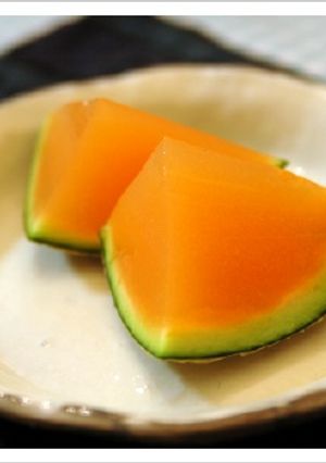 まるごとメロンかん-レシピのメイン写真