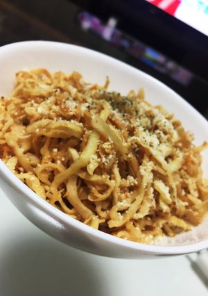 ペペロンチーノ風切り干し大根:-)-レシピのメイン写真