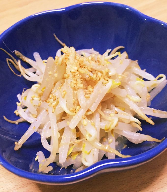 簡単時短混ぜるだけ！絶品もやしのおつまみ by たまりあやか