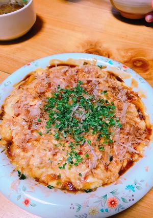 ヘルシー とん平焼き-レシピのメイン写真
