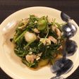 おかひじきの辛子胡麻和え