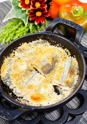 トースターde【秋刀魚の山椒パン粉焼き】-レシピのメイン写真