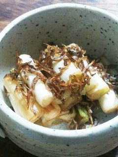 カリカリじゃこ&白ネギの♡バター醤油炒め-レシピのメイン写真