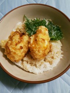 鶏卵天丼-レシピのメイン写真