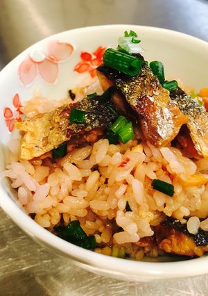 タレ漬け秋刀魚の混ぜごはん-レシピのメイン写真