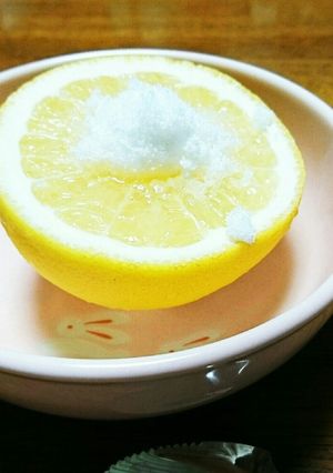 簡単グレープフルーツの砂糖のせ-レシピのメイン写真
