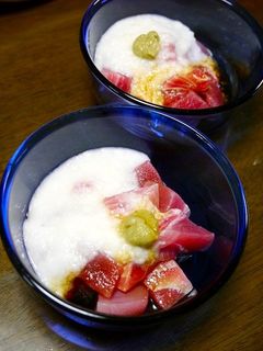 簡単!マグロの山かけ(マグロとろろ丼)-レシピのメイン写真