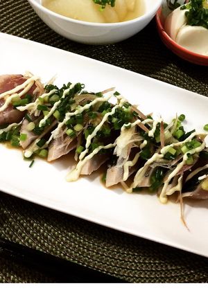 鰹の創作お刺身-レシピのメイン写真