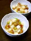 簡単！長いもなめこの梅和え(長芋丼)