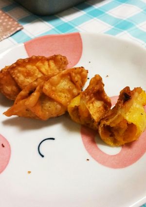 カボチャの揚げ餃子-レシピのメイン写真
