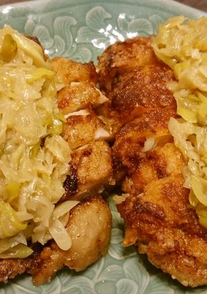 鶏の丸ごと竜田揚げネギ塩ダレ-レシピのメイン写真