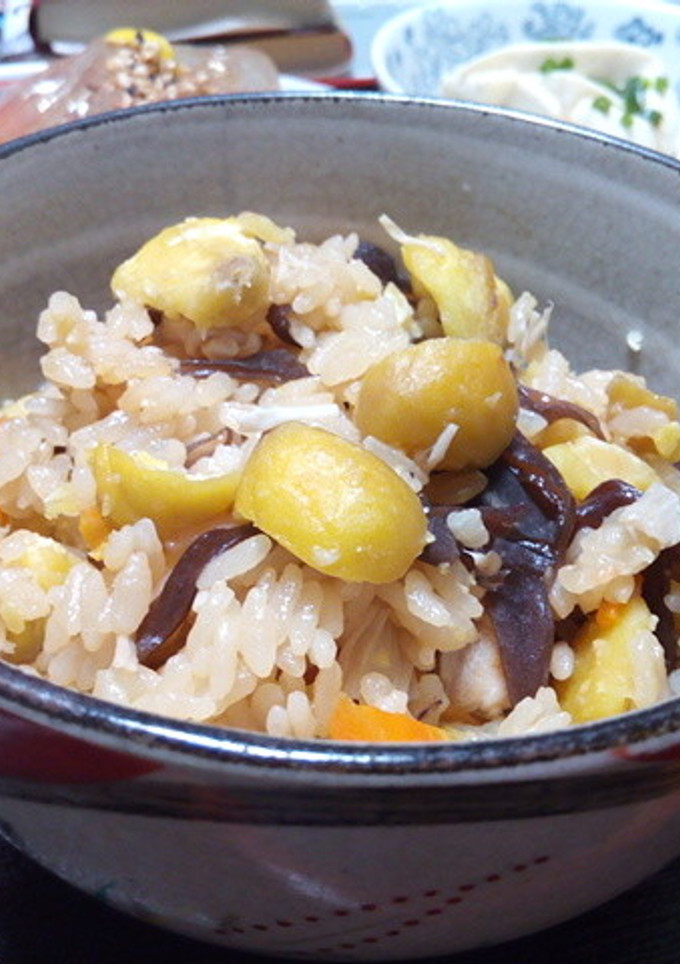 我が家の★栗ご飯★-レシピのメイン写真