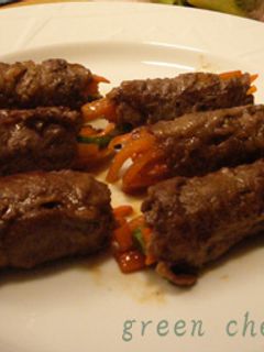 にんじんといんげんの牛肉巻き-レシピのメイン写真