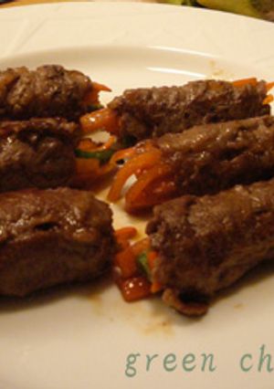にんじんといんげんの牛肉巻き-レシピのメイン写真