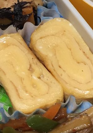 【お弁当】旦那氏に好評だった卵焼き-レシピのメイン写真