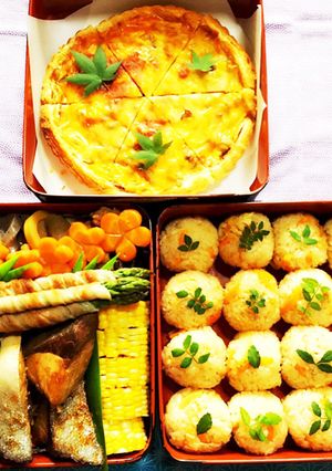 お重お弁当-レシピのメイン写真
