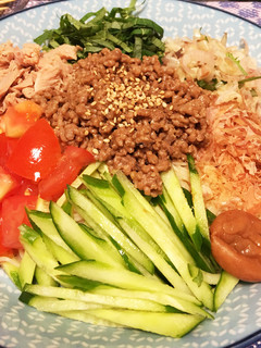 そうめんで!具沢山!台湾まぜそば-レシピのメイン写真