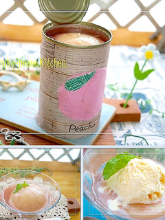簡単♪自家製*桃の缶詰(桃のコンポート)-レシピのメイン写真