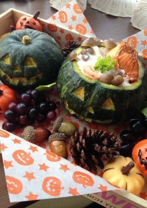 ハロウィングラタン-レシピのメイン写真
