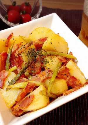 簡単おつまみ☆ジャーマンポテト*マヨ風味-レシピのメイン写真