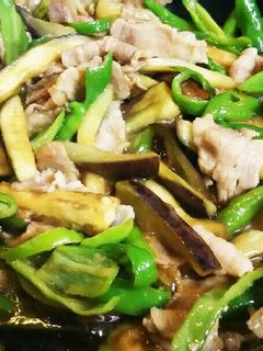 簡単~焼肉のタレで豚肉、茄子炒め-レシピのメイン写真
