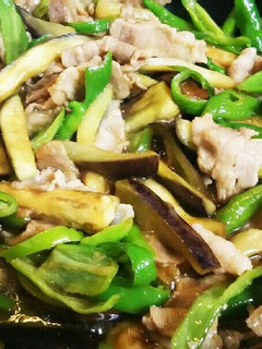 簡単~焼肉のタレで豚肉、茄子炒め-レシピのメイン写真