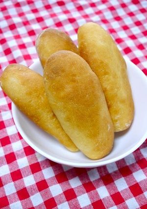 簡単時短！コッペパン(60分で完成)-レシピのメイン写真