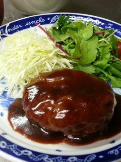 ハンバーグ-レシピのメイン写真