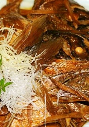 鯛のかぶと煮-レシピのメイン写真
