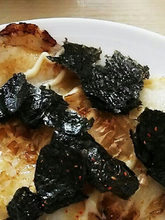 フライパンで餅お好み焼き風-レシピのメイン写真