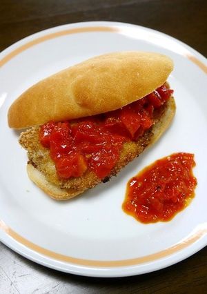 簡単！コッペパンサンド(カツレツ)-レシピのメイン写真