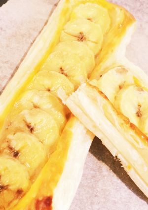 とっても簡単バナナパイ-レシピのメイン写真