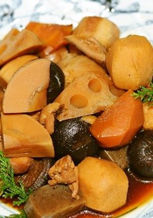 居酒屋の英（はなぶさ）の日替わり！筑前煮-レシピのメイン写真
